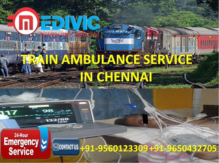 Train Ambulance Service in Chennai